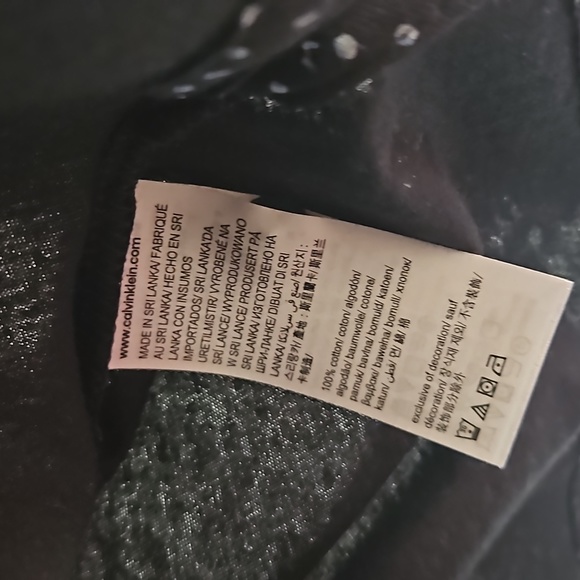 CALVIN KLEN  MENS CASUAL POLO SHIRT BLACK WITH WHITE DOTS SIZE XXL NEW WITH TAGS - Picture 8 of 8